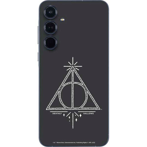 Wizarding Worlds Harry Potter Deathly Hallows Symbol Galaxy A35 5G Skin